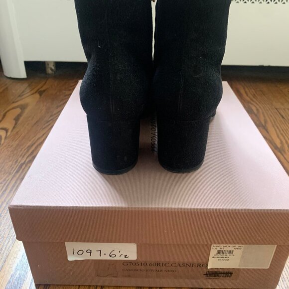 Gianvito Rossi Suede Ankle Boots - Picture 3 of 5